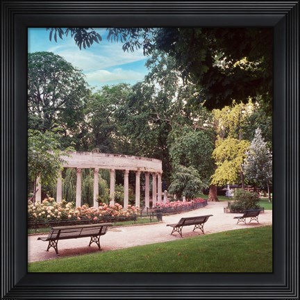 Framed French Jardin No. 31 Print
