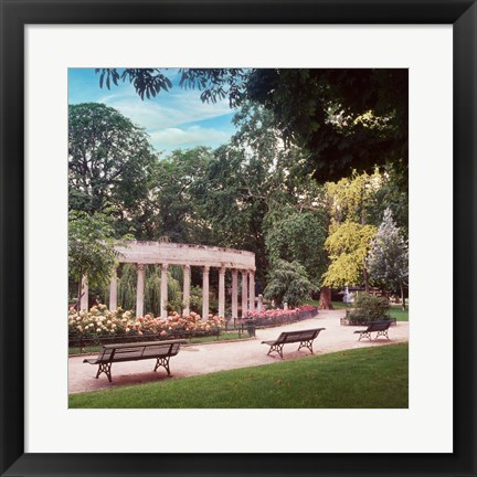 Framed French Jardin No. 31 Print