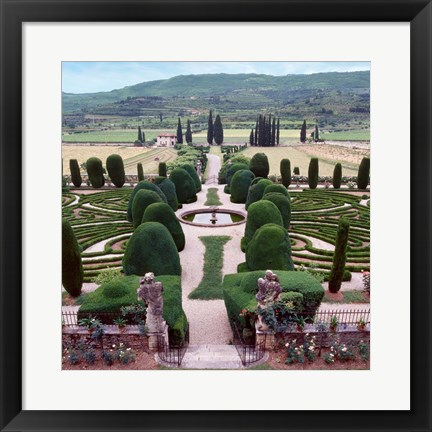 Framed Italia Gardens No. 12 Print