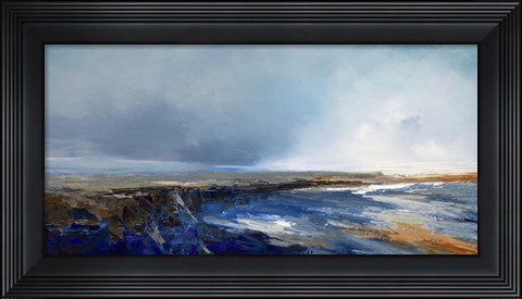 Framed Jagged Point Print