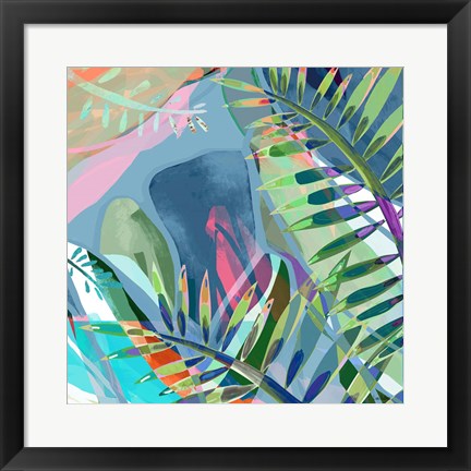 Framed Island Summer Print