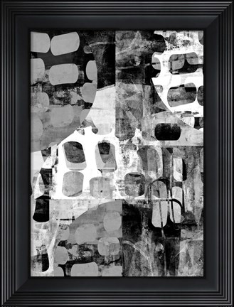 Framed New Territory I Print