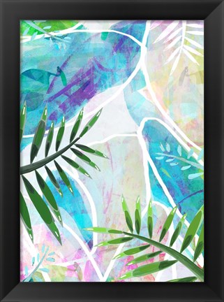 Framed Palm Serenity Print