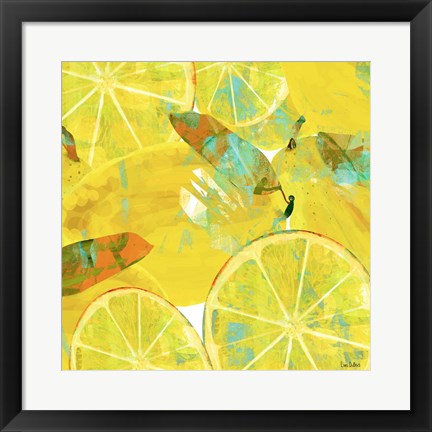 Framed Tropical Orchard 4 Print