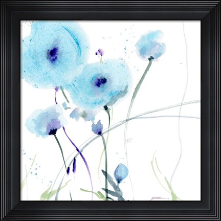 Framed Blues Print