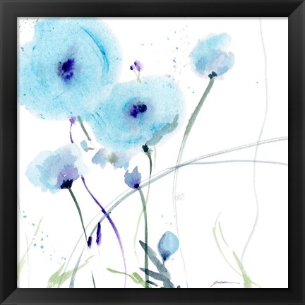 Framed Blues Print