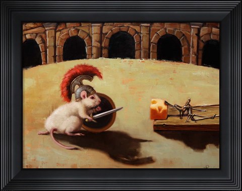 Framed Gladiator Print
