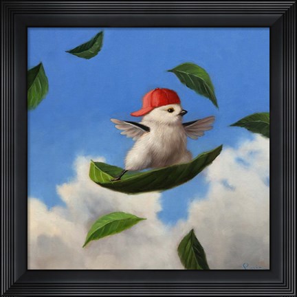 Framed Wind Surfer Print