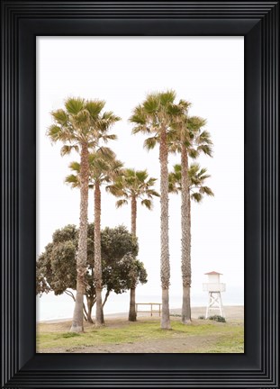 Framed Mediterranean Mirage Print