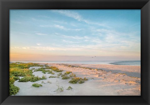 Framed Morning Beach Print