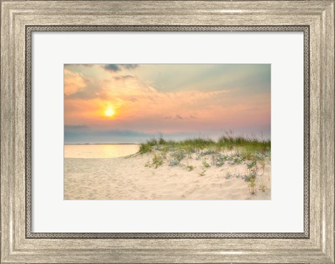 Framed Morning Beach 2 Print