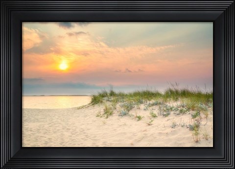 Framed Morning Beach 2 Print