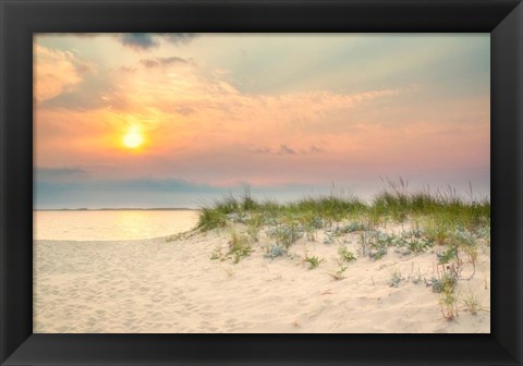 Framed Morning Beach 2 Print