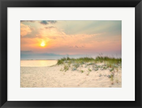 Framed Morning Beach 2 Print