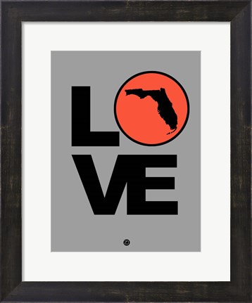Framed Love Florida Print