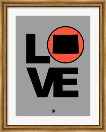 Framed Love Colorado Print