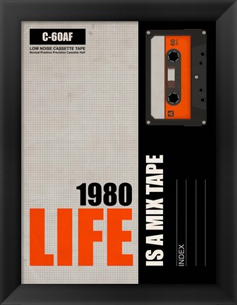 Framed Life is a Mix Tape Print