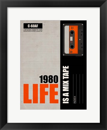 Framed Life is a Mix Tape Print