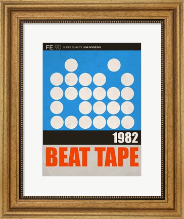 Framed Beat Tape Print
