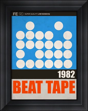 Framed Beat Tape Print