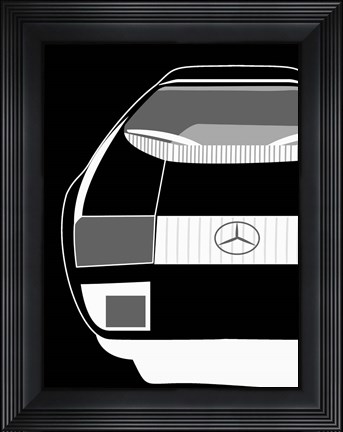 Framed Mercedes-Benz C111 Print