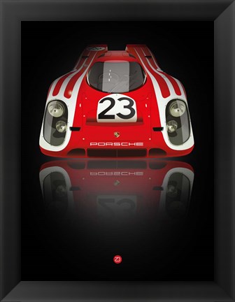 Framed 1970 Porsche 917 Print