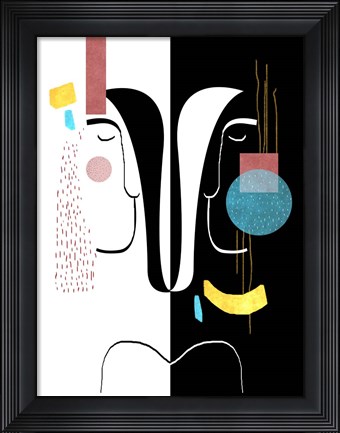Framed Mirror Image Print
