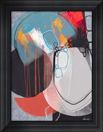 Framed Pebble Beach 1 Print
