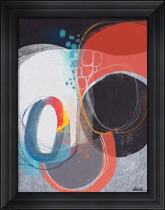 Framed Pebble Beach 2 Print