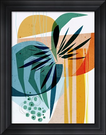 Framed Summer Tropics Print