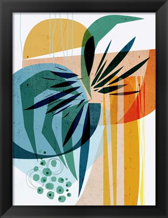 Framed Summer Tropics Print