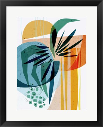 Framed Summer Tropics Print