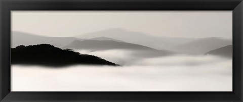 Framed Mountain Fog No. 2 Print