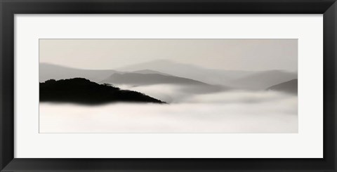 Framed Mountain Fog No. 2 Print