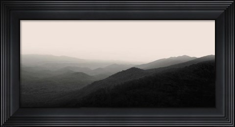 Framed Smoky Mountains; Vista No. 2 Print