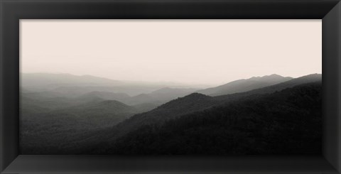 Framed Smoky Mountains; Vista No. 2 Print