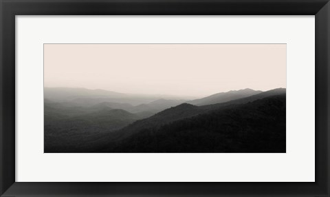 Framed Smoky Mountains; Vista No. 2 Print