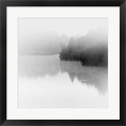 Framed Tranquil Lake Print