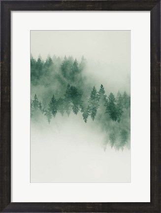 Framed Emerald Forest No. 2 Print