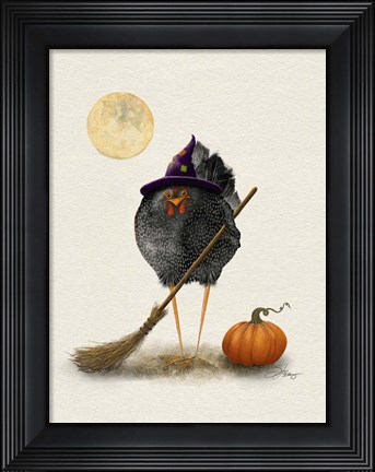 Framed Banshee Hen Print