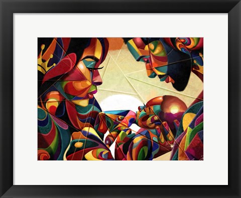 Framed Family Hues Print