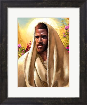 Framed Jesus Peace Print