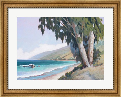 Framed Central California Coast Print
