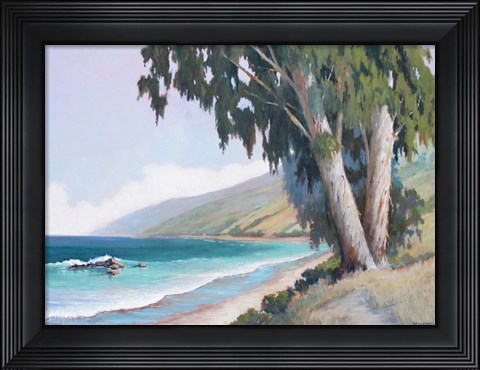 Framed Central California Coast Print