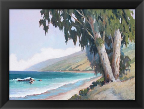 Framed Central California Coast Print