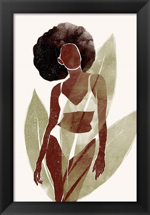 Framed Swimsuit I Print