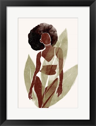 Framed Swimsuit I Print