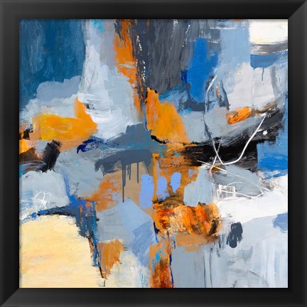 Framed Bar Harbour Print