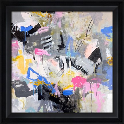 Framed Cotton Candy Mountain Print