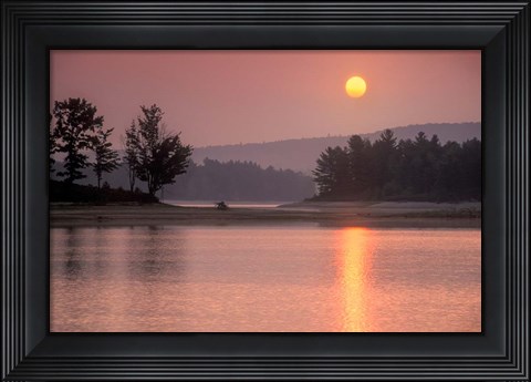 Framed Morning Shimmer Print
